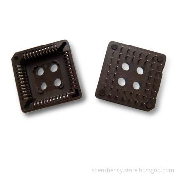 IC PLCC44 with Visual Polarization for Proper Assembly Orientation and 1A DC Rated Current